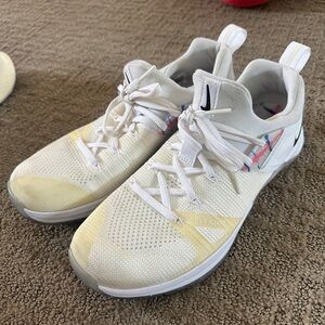 Nike Men Metcon Flyknit 3 'White' AQ8022-101 Size 9 Training Shoes